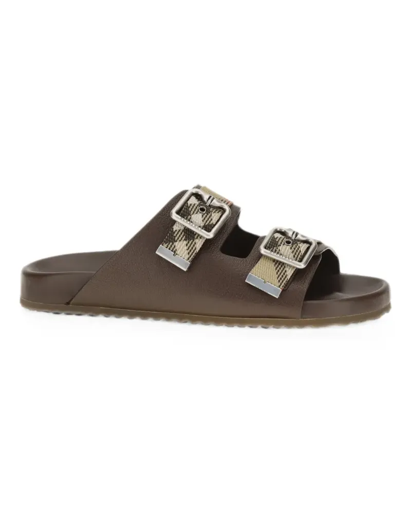 Burberry Urchin buckle-strap sandals - Braun Braun