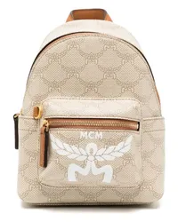 MCM Kleiner Stark Lauretos Rucksack Nude