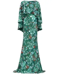 Tadashi Shoji Elil Kleid mit Pailletten Grün