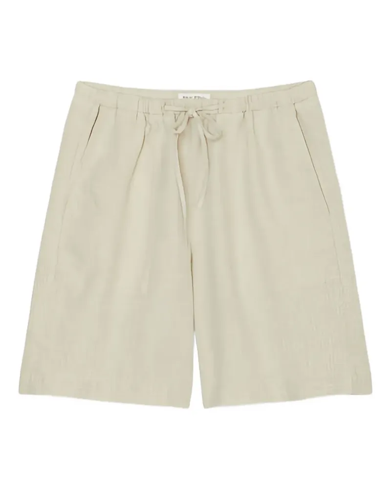 Marc O'Polo Shorts aus Leinen mit Kordelzug - Nude Nude