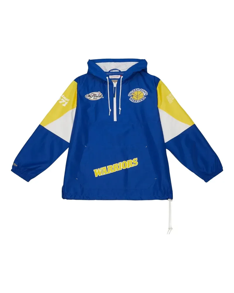 Mitchell & Ness NBA Warriors Sportjacke - Blau Blau