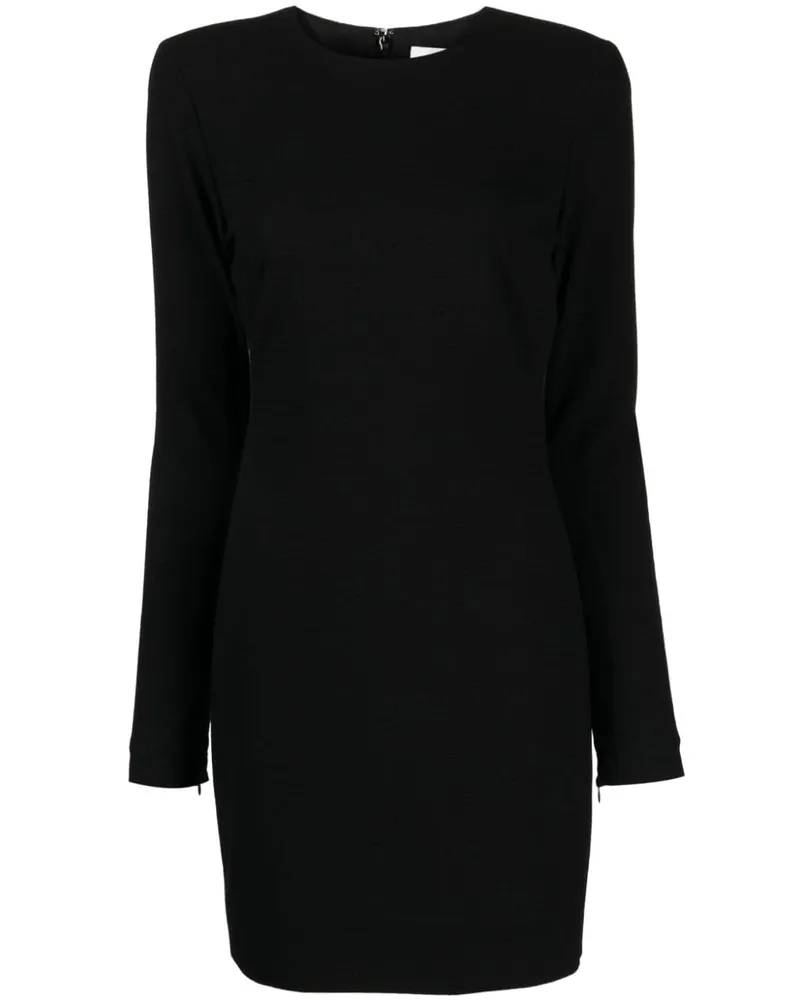 Victoria Beckham Minikleid aus Schurwollgemisch - Schwarz Schwarz