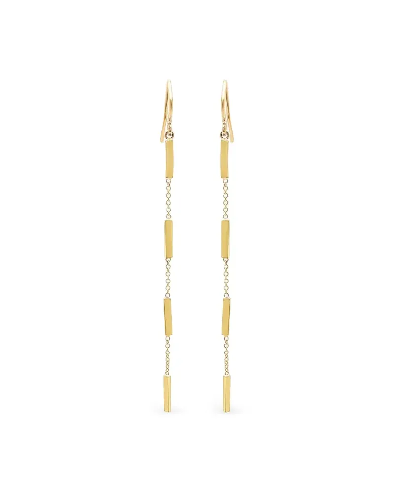 Jennifer Meyer 18kt Bar Gelbgoldohrringe Gold