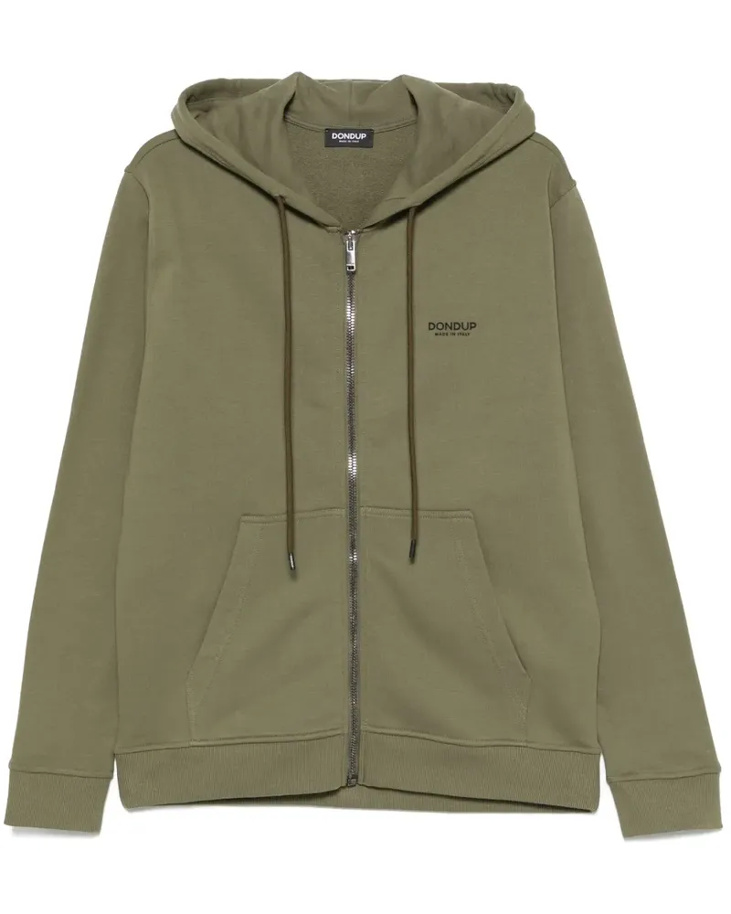 Dondup Hoodie mit vorstehendem Logo - Grün Grün
