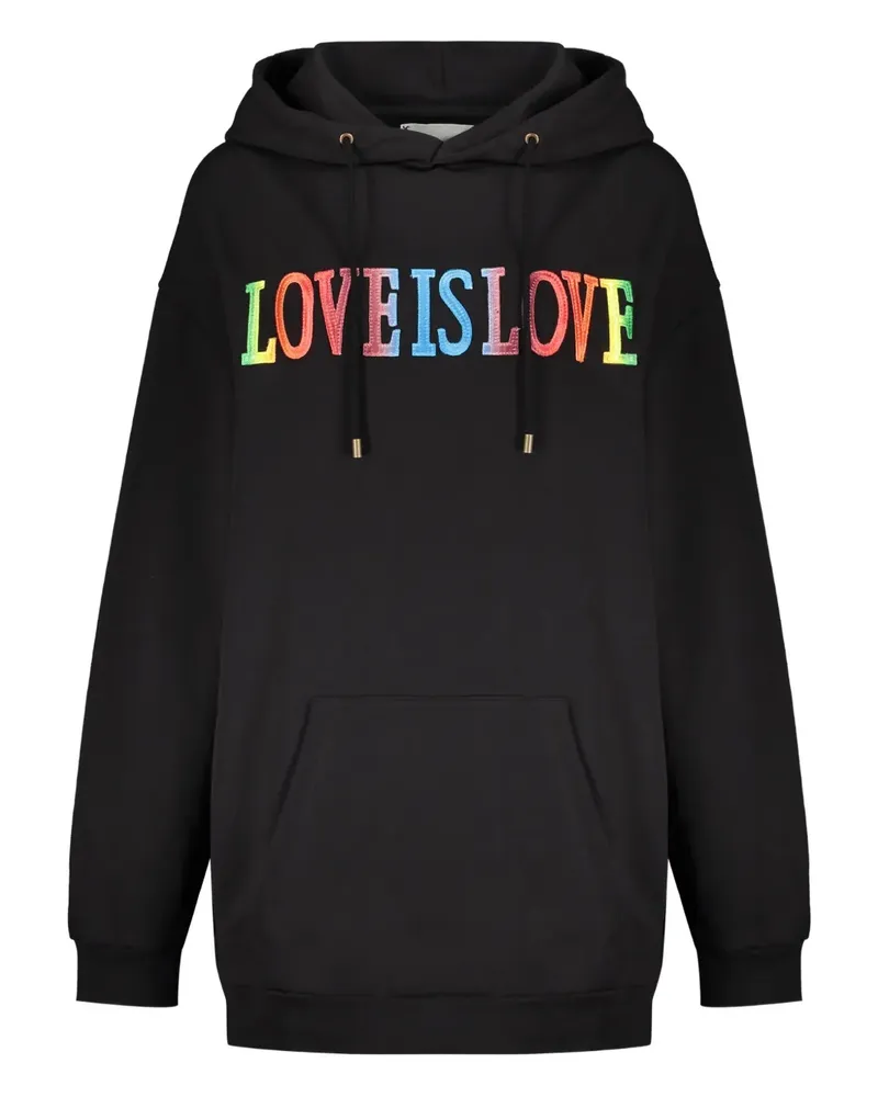 Alberta Ferretti Klassischer Hoodie - Schwarz Schwarz