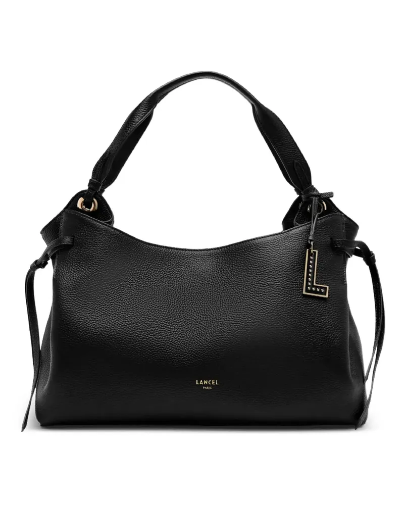 Lancel medium Swann leather shoulder bag - Schwarz Schwarz