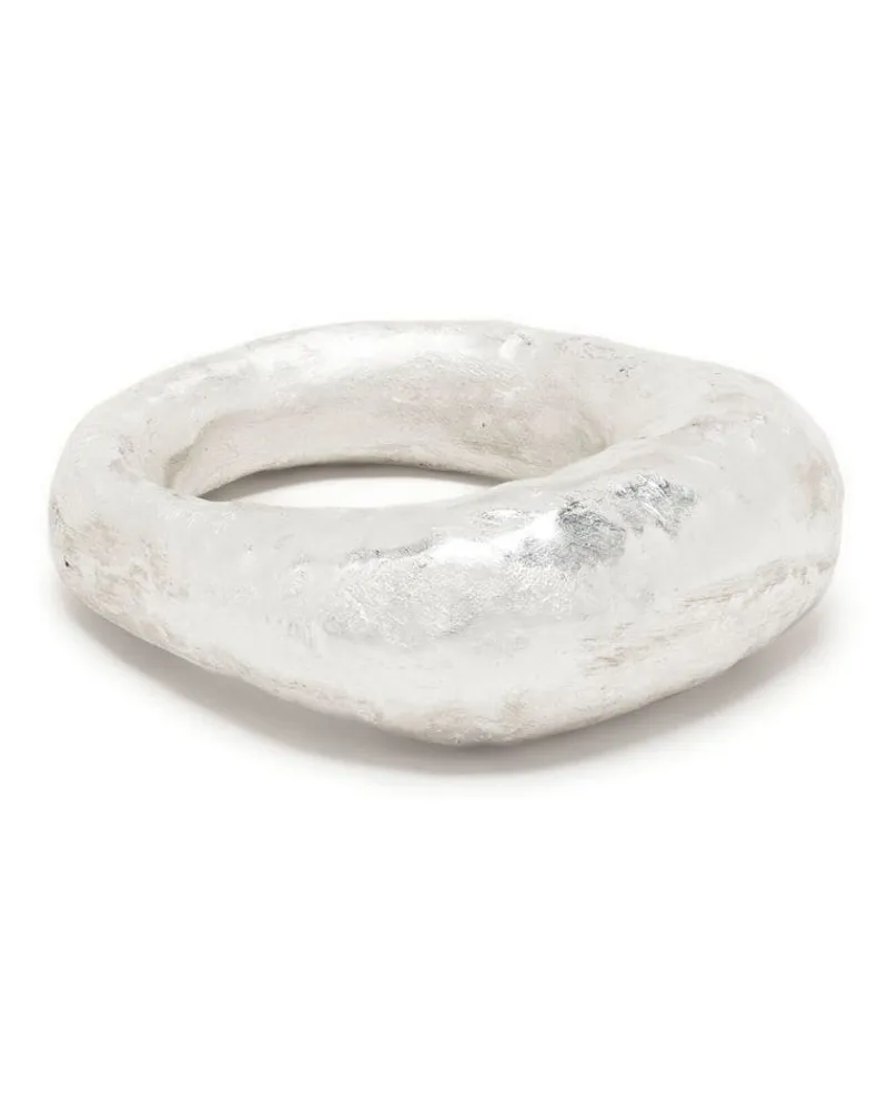 Parts Of Four Gehämmerter Mountain Ring - Silber Silber