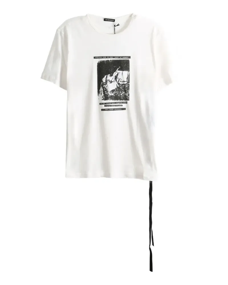 Ann Demeulemeester Baptist graphic-print t-shirt - Weiß Weiß