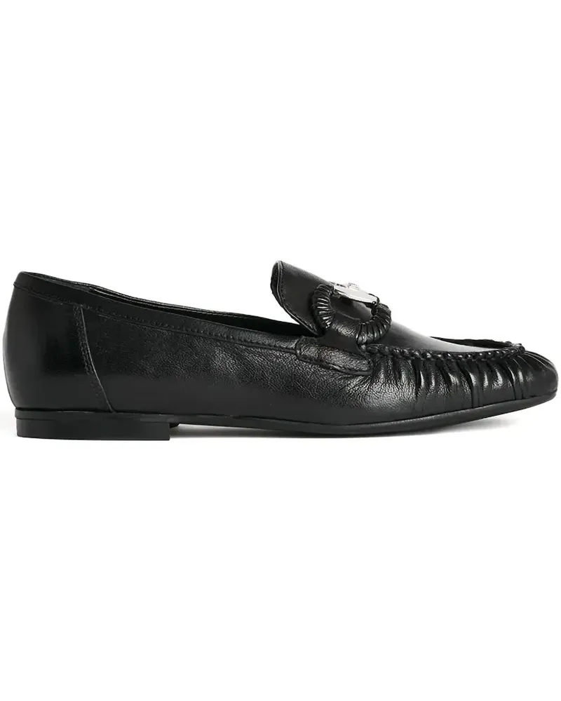 Karl Lagerfeld Eleia Loafer mit Schnallendetail - Schwarz Schwarz