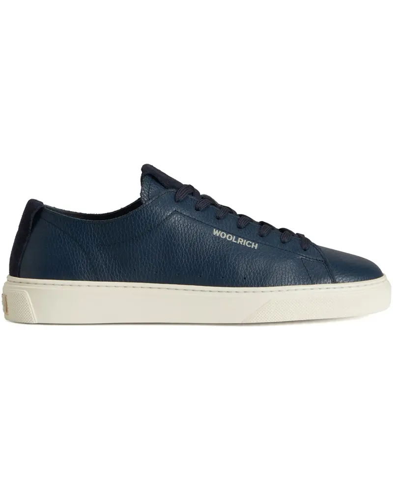 Woolrich Sneakers aus Leder - Blau Blau