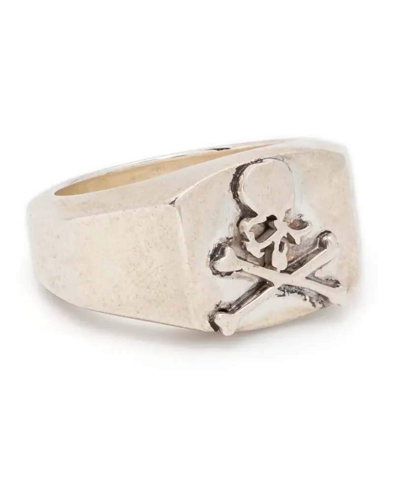 Mastermind Japan Ring mit Logo - Silber Silber