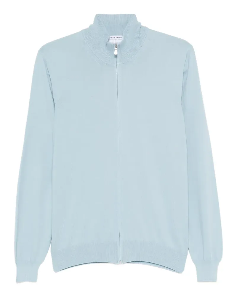 Gran Sasso zip-fastening cardigan - Blau Blau
