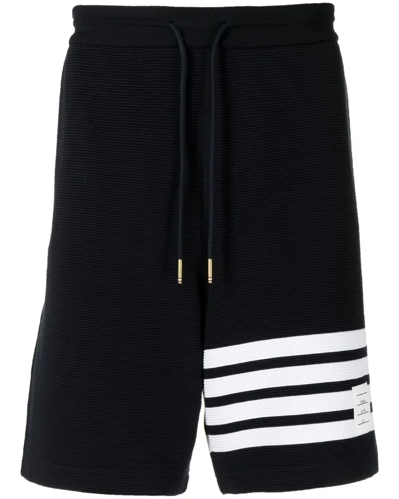 Thom Browne Gestreifte Ottoman Joggingshorts - 415 NAVY 415