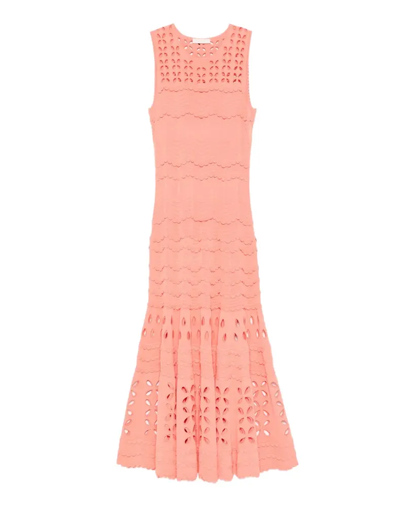 Ulla Johnson Lakshmi sleeveless midi dress - Rosa Rosa
