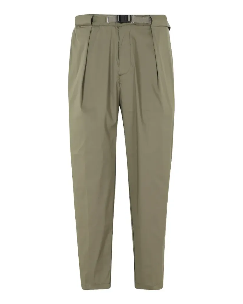PLAN C belted pleated trousers - Grün Grün