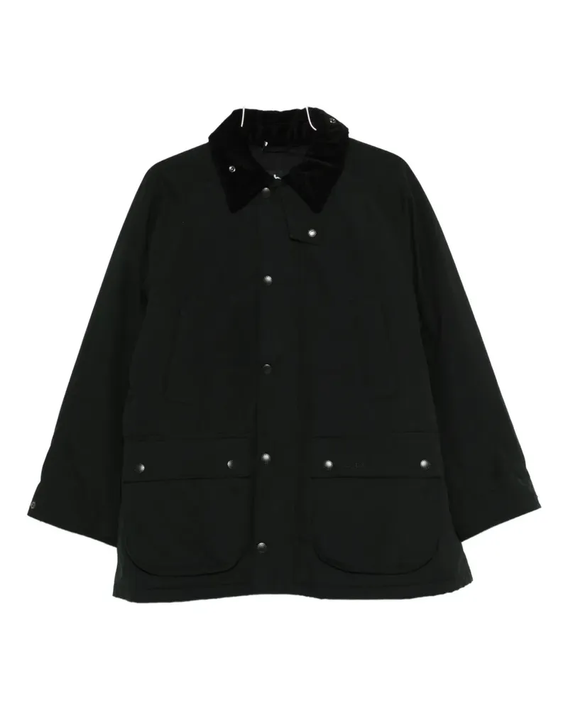 Barbour Bedale padded corduroy-collar jacket - Schwarz Schwarz