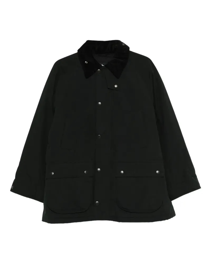 Barbour Bedale padded corduroy-collar jacket - Schwarz Schwarz