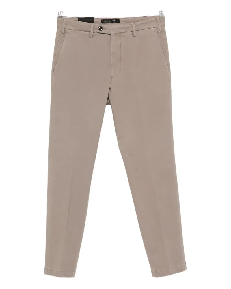 MICHAEL COAL Hose mit Gürtelschlaufen - Grau Grau