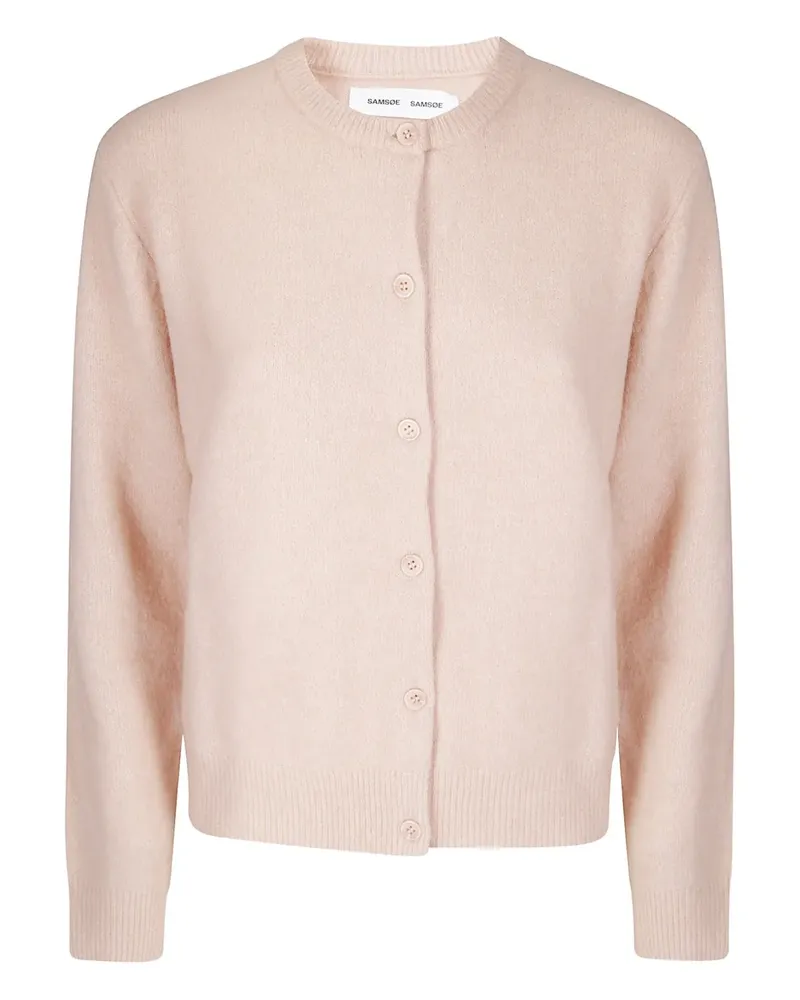 Samsøe & Samsøe crew-neck cardigan - Rosa Rosa