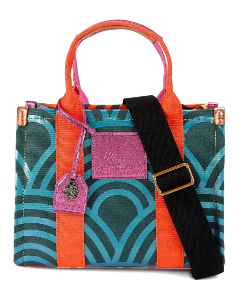 Kurt Geiger Kleiner Southbank Tote Bag mit Adlerkopf - Blau Blau