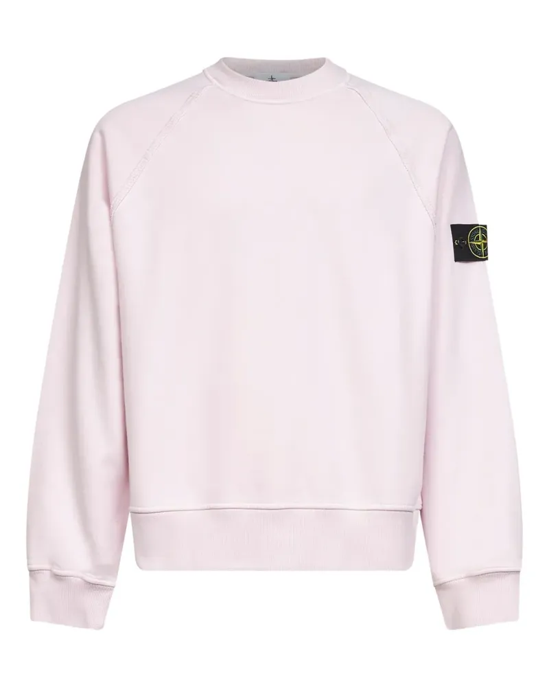 Stone Island frayed raglan sleeve sweater - Rosa Rosa