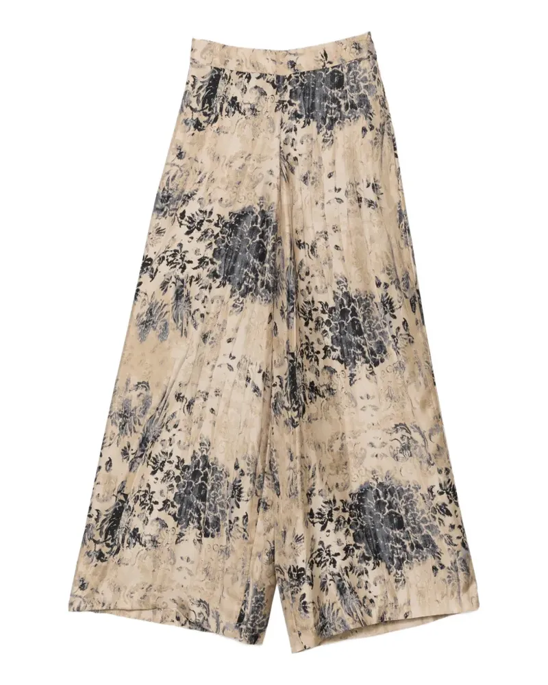 Antonio Marras Hose mit Blumen-Print - Nude Nude