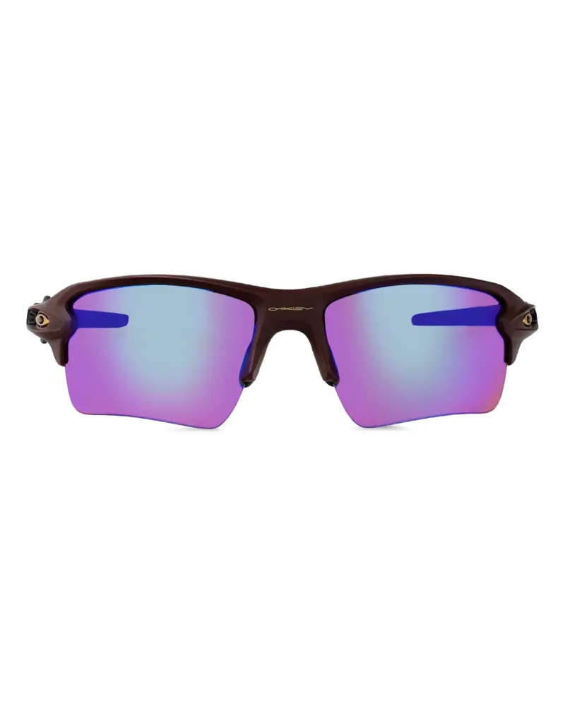 Oakley Sonnenbrille mit Logo - Schwarz Schwarz