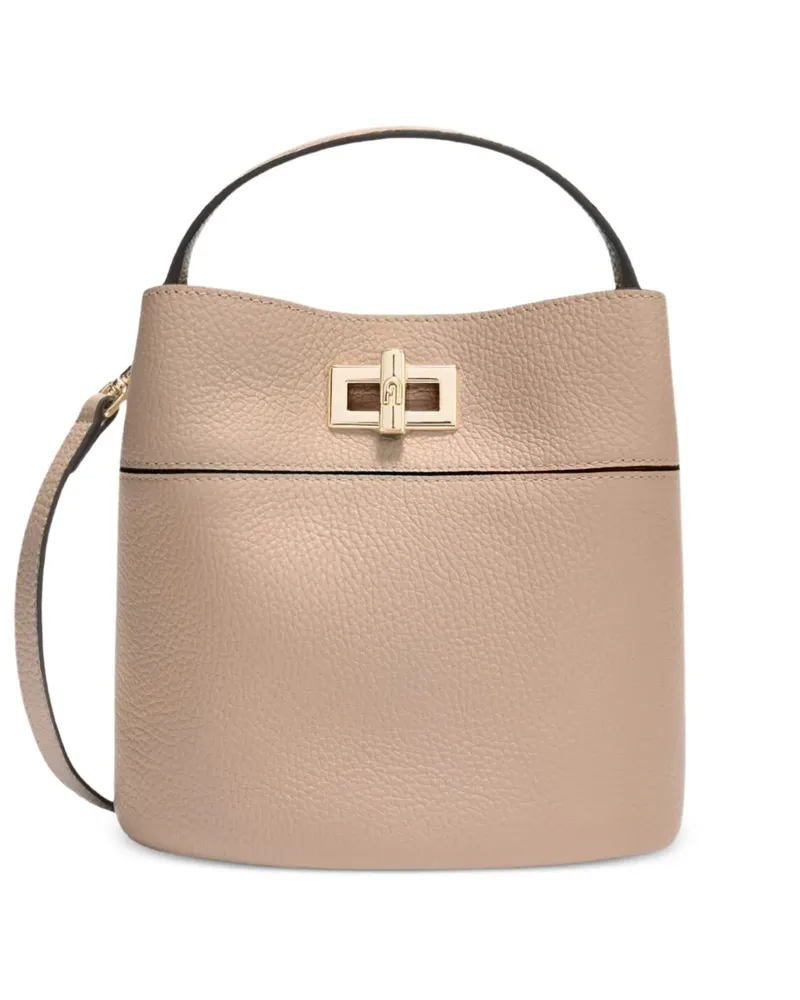 Furla Amelia Beuteltasche mit Henkel - Nude Nude