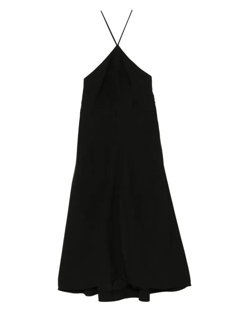 Jil Sander Ärmelloses Kleid - Schwarz Schwarz
