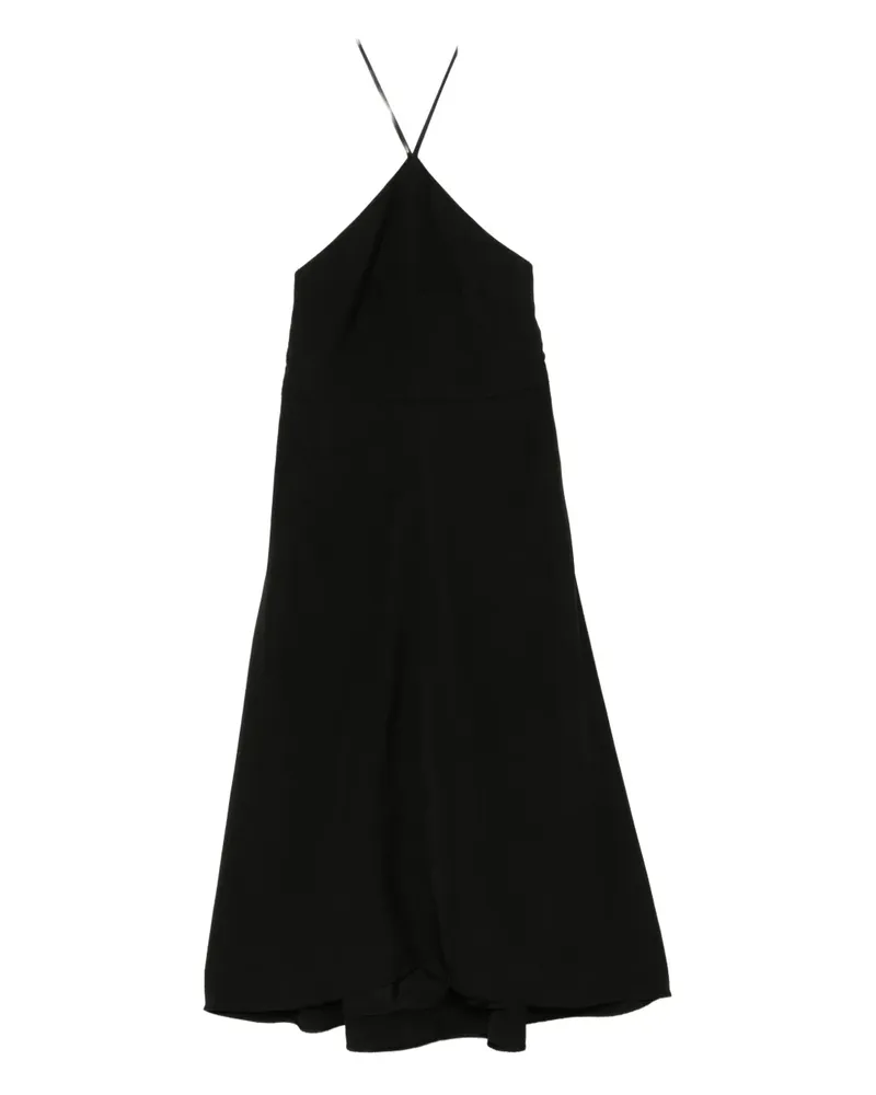 Jil Sander Ärmelloses Kleid - Schwarz Schwarz
