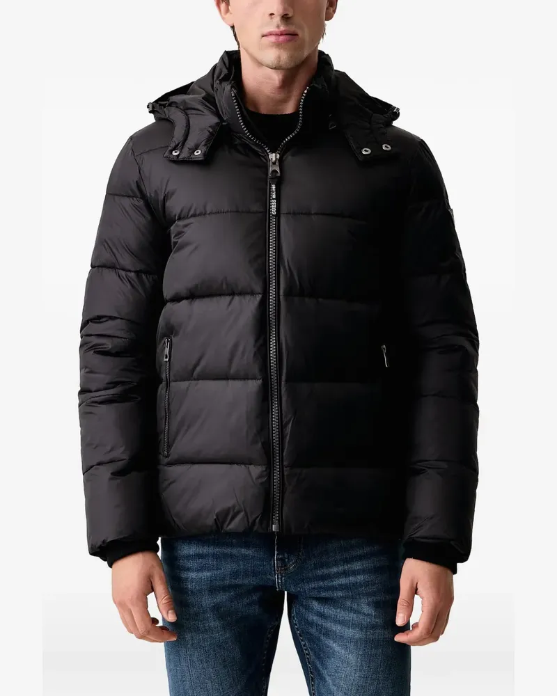 Guess Steppjacke im Metallic-Look - Schwarz Schwarz