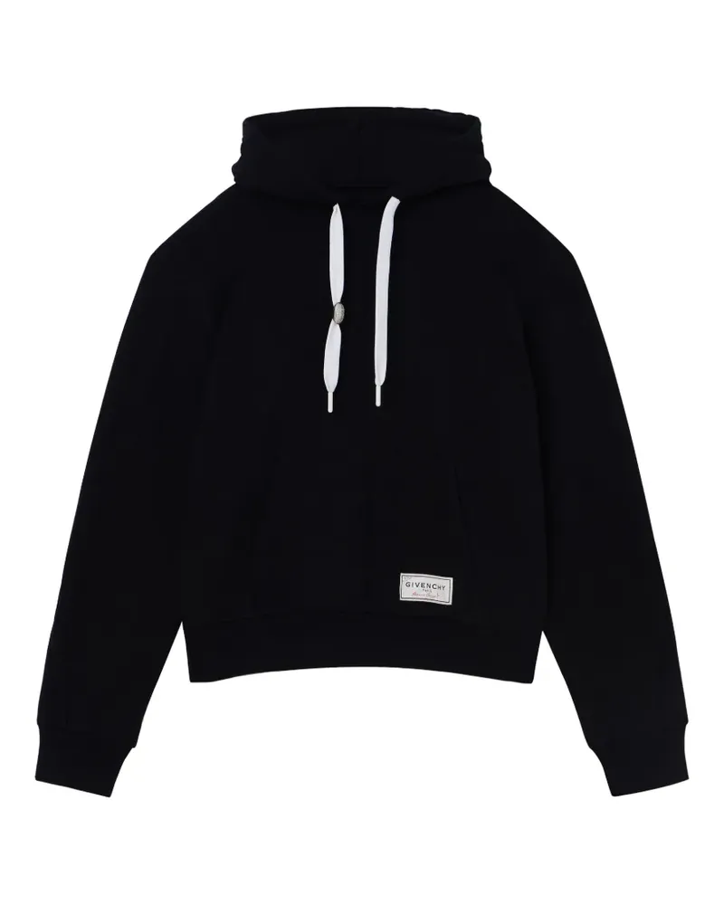 Givenchy Couture Seam Hoodie aus Fleece - Schwarz Schwarz