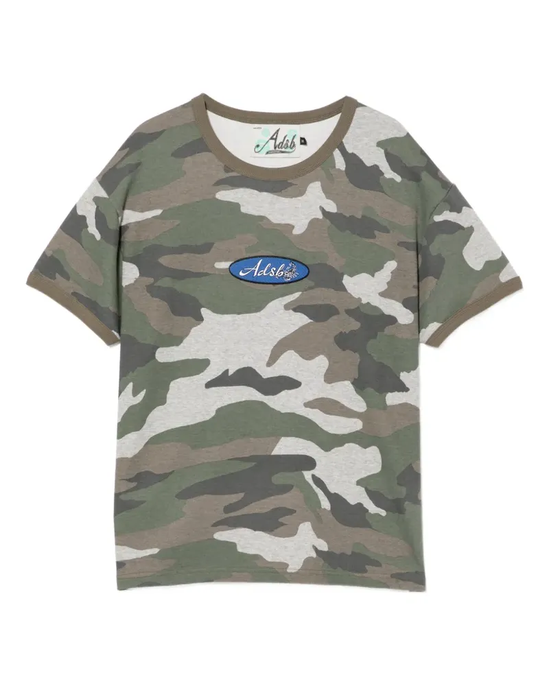 Andersson Bell T-Shirt mit Camouflage-Print - Grün Grün