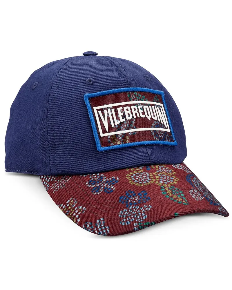 Vilebrequin Capilla Baseballkappe in Colour-Block-Optik - Blau Blau
