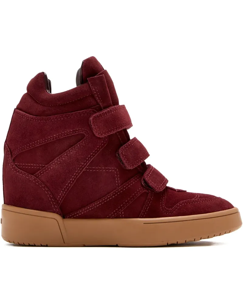 Schutz Wedge-Sneakers aus Wildleder - Rot Rot