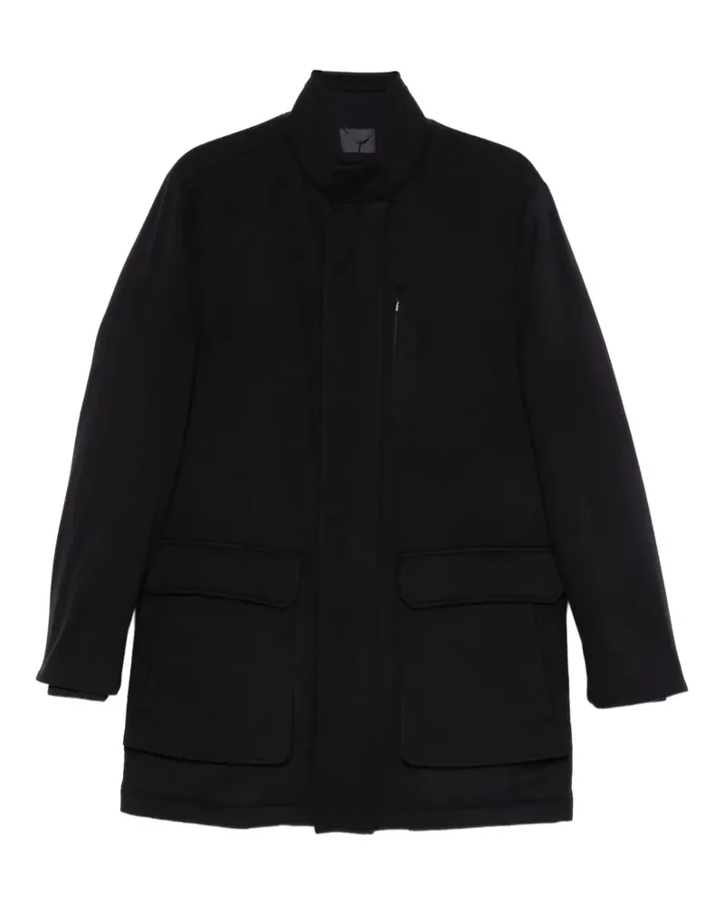 Corneliani Jacke aus Wolle - Schwarz Schwarz
