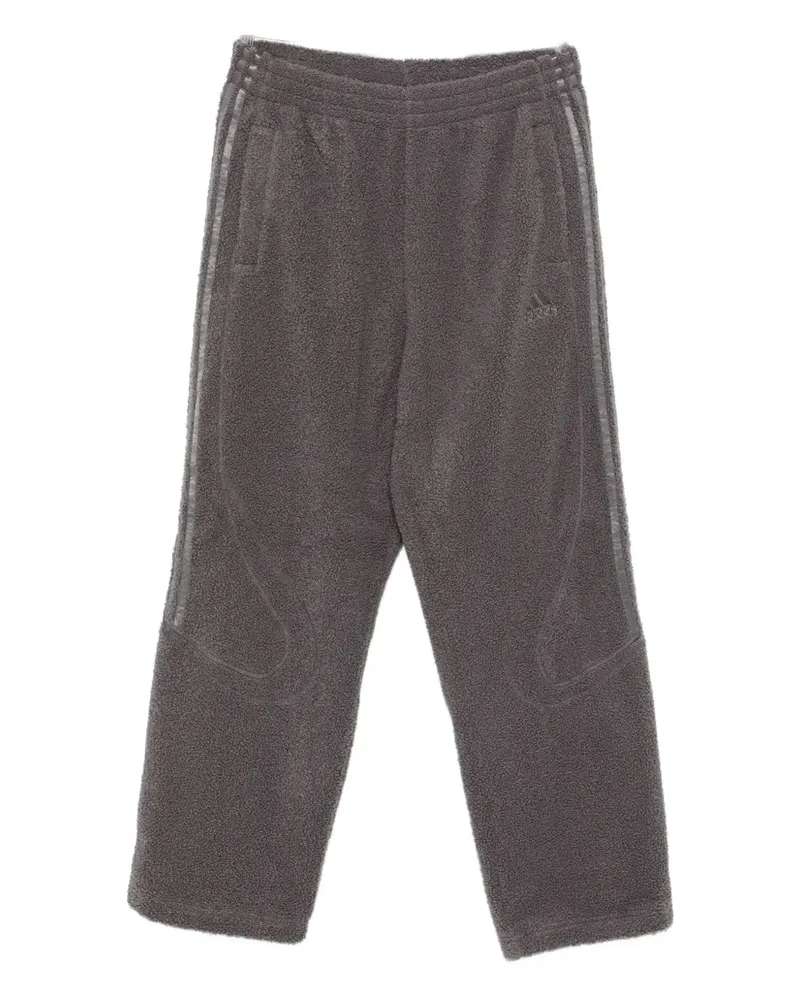 adidas side-stripes panelled track pants - Grau Grau