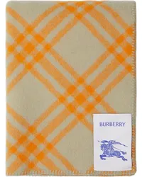 Burberry Decke mit Karomuster Nude