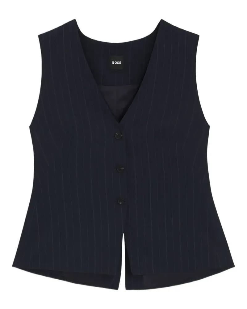 HUGO BOSS Gestreiftes Trägershirt - Blau Blau