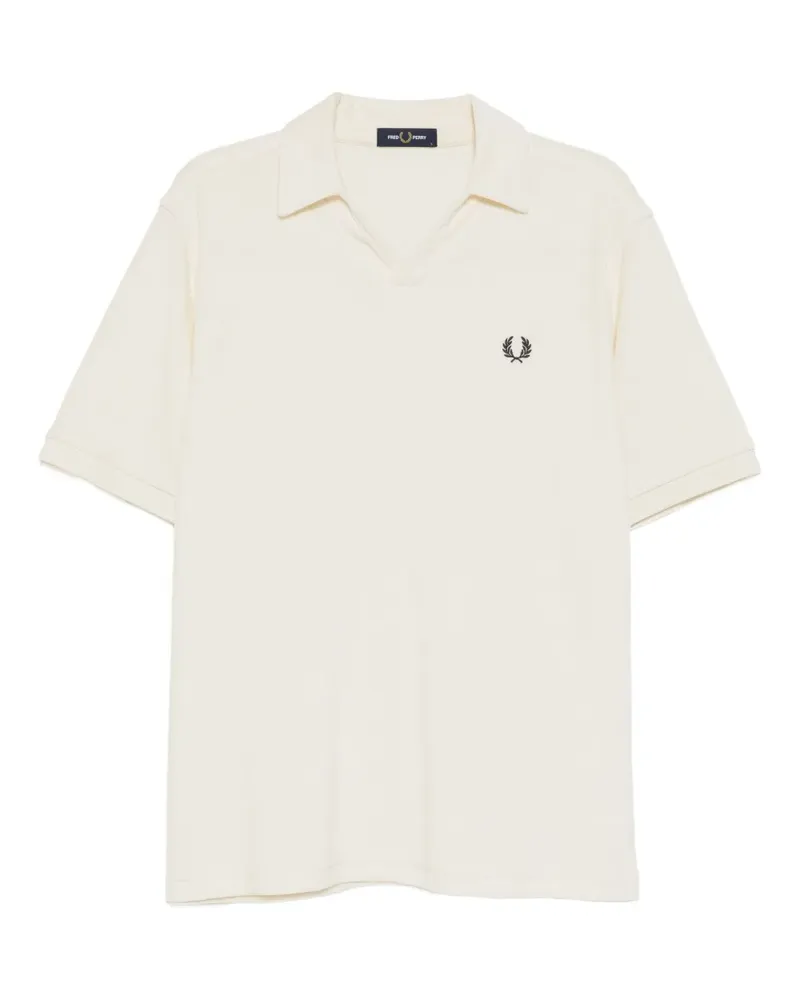 Fred Perry Poloshirt mit Logo-Stickerei - Nude Nude