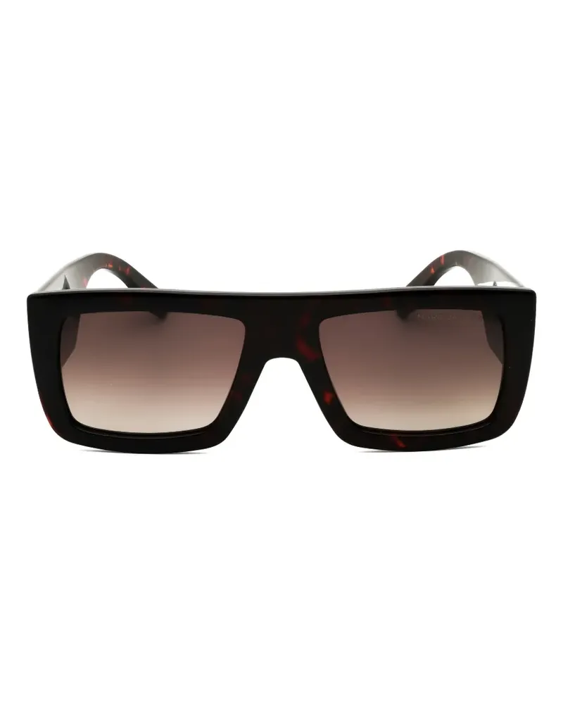 Marc Jacobs rectangle-frame sunglasses - Braun Braun