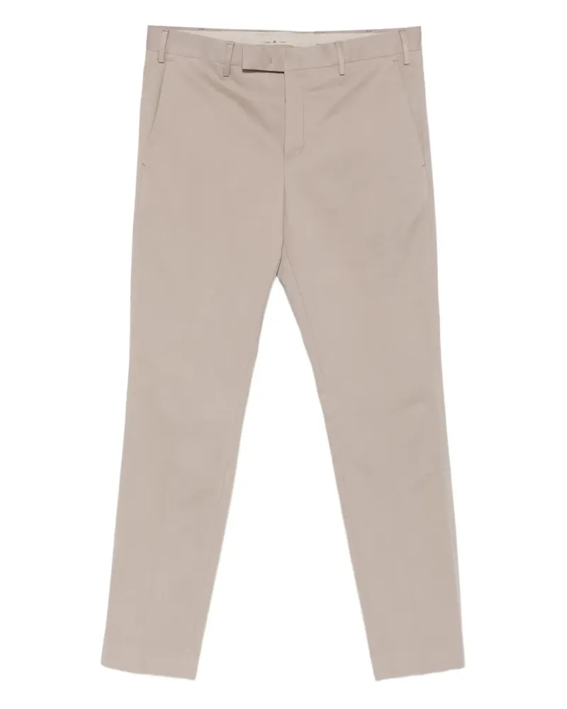 PT TORINO Hose mit verdecktem Verschluss - Nude Nude