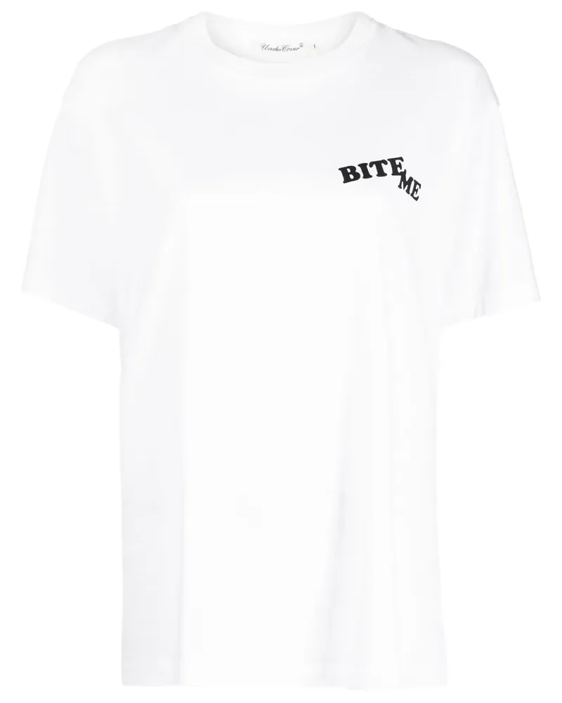 Undercover T-Shirt mit grafischem Print - Weiß Weiß