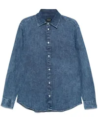 Dondup Klassisches Jeanshemd Blau