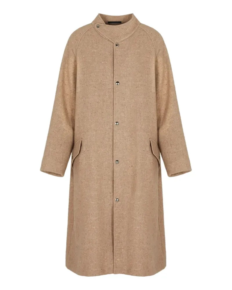 Giorgio Armani Einreihiger Mantel - Braun Braun