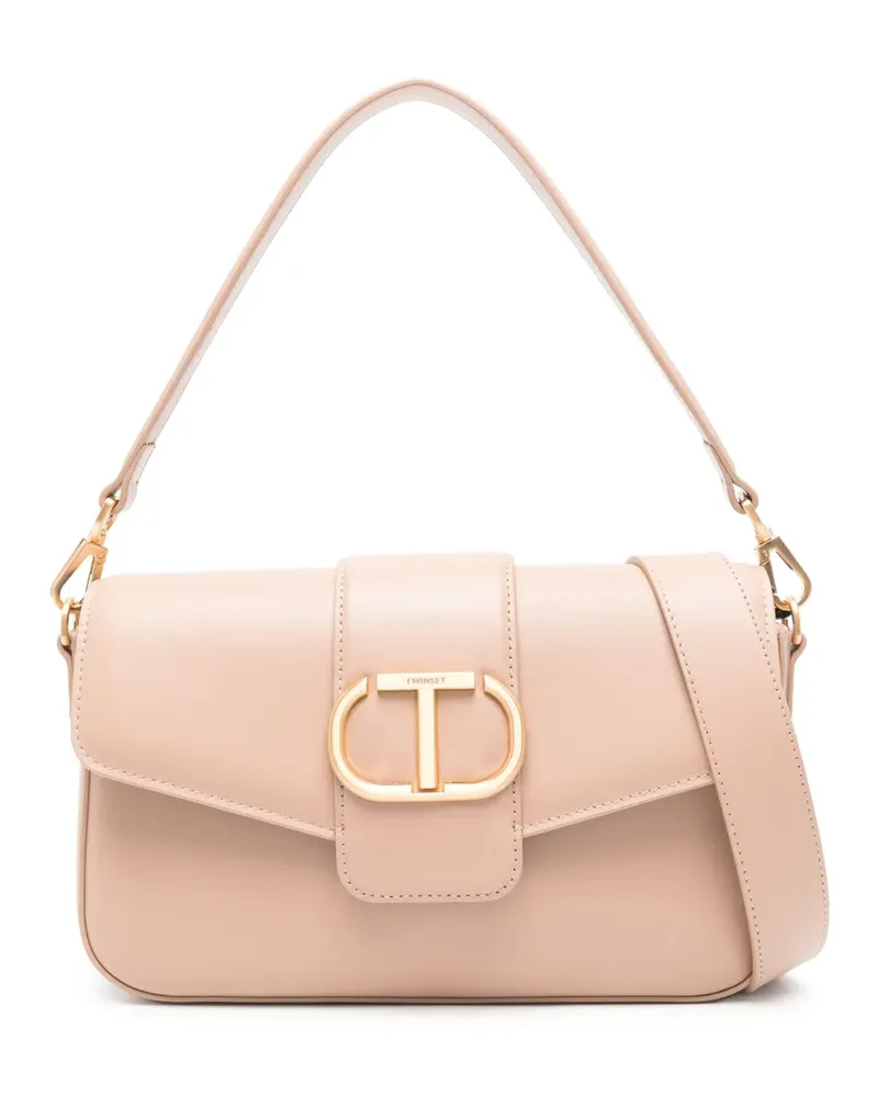 Twin-Set Amie Schultertasche - Nude Nude