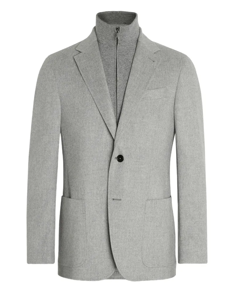 Ermenegildo Zegna Oasi Sakko aus Kaschmir - Grau Grau