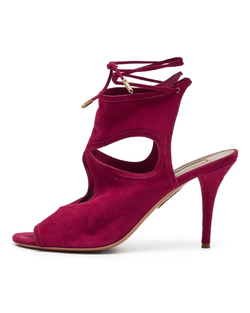 Aquazzura Sexy Thing Sandalen mit Cut-Out - Rosa Rosa