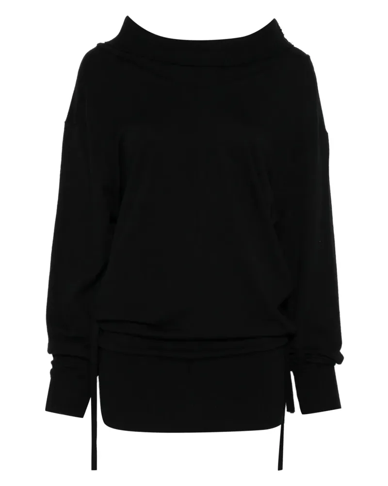 OTTOLINGER Upside Down Pullover - Schwarz Schwarz
