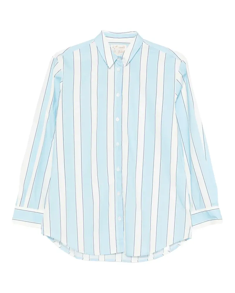 MC2 Saint Barth Gestreiftes Brigitte Hemd - Blau Blau